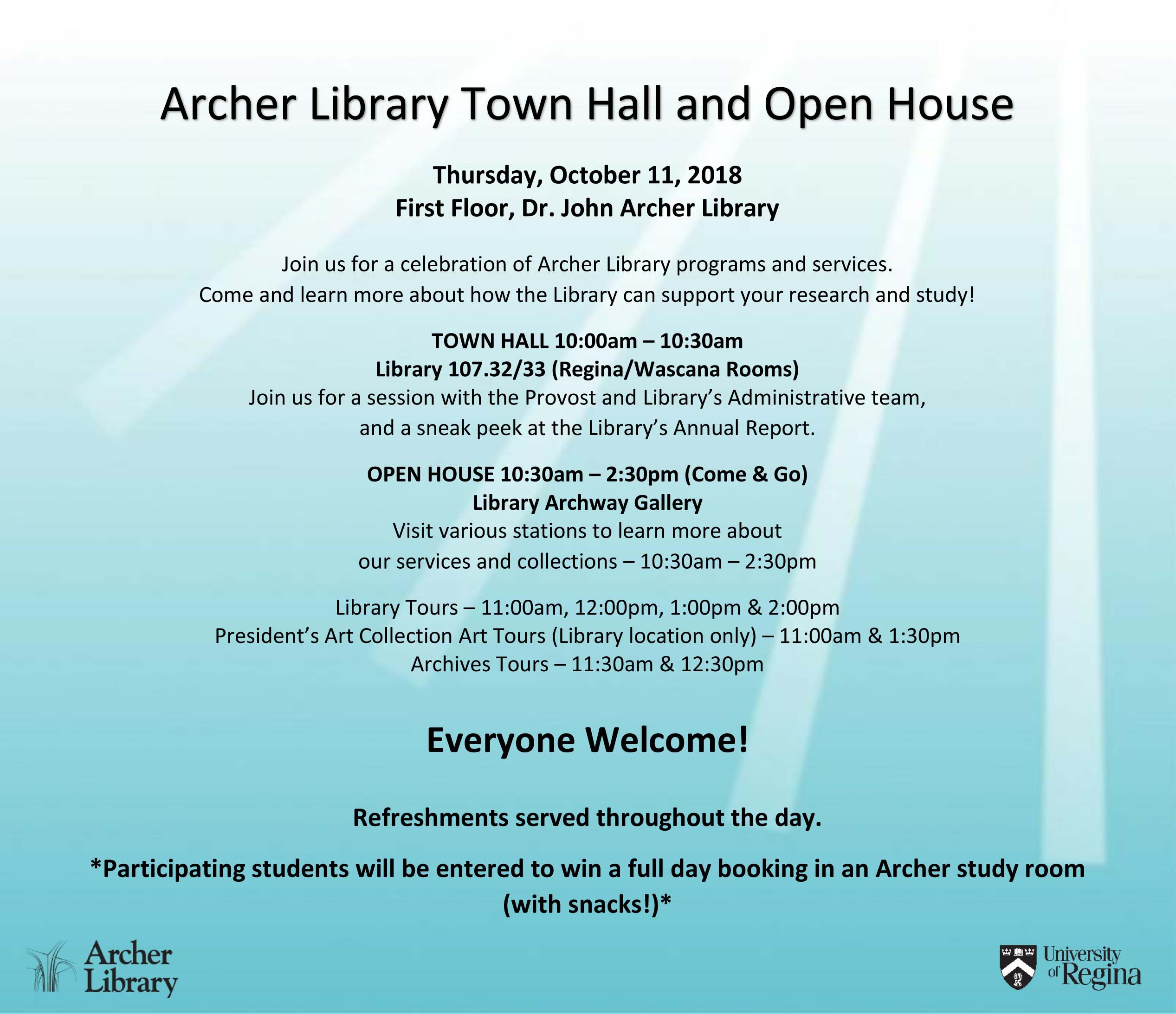 Archer Library Town Hall and Open House